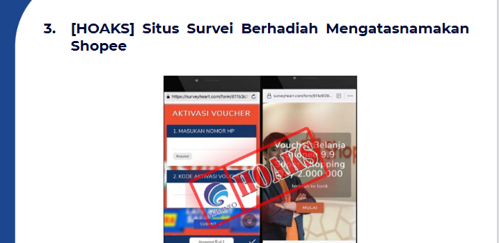 Isu Hoaks 28 Agustus 2021