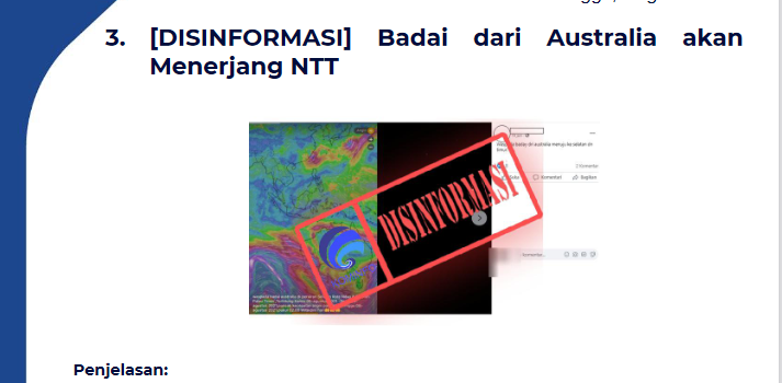 Isu Hoaks 8 Agustus 2021