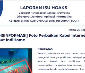 Isu Hoaks 22 September 2021