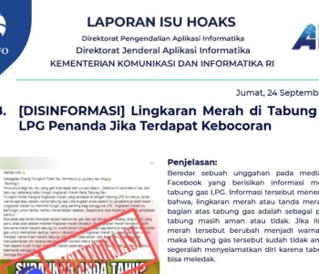 Isu Hoaks 24 September 2021