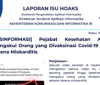 Isu Hoaks 16 Maret 2022