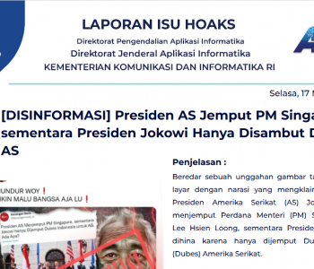 Isu Hoaks 17 Mei 2022