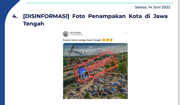 Isu Hoaks & Disinformasi 14 Juni 2022