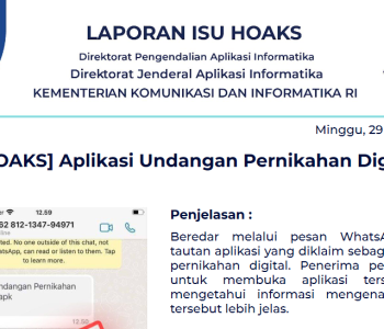 Isu Hoaks 29 Januari 2023