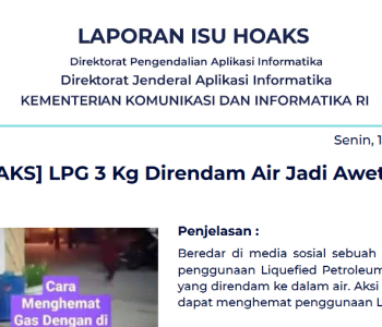 Isu Hoaks 13 Februari 2023