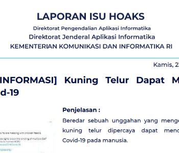 Isu Hoaks 23 Februari 2023