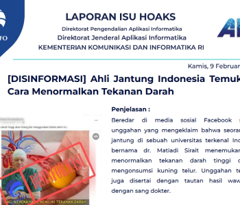 Isu Hoaks 9 Februari 2023