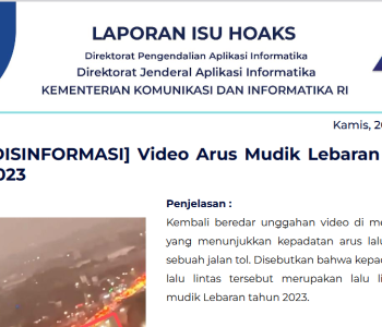 Isu Hoaks 20 April 2023