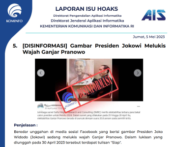 Isu Hoaks 5 Mei 2023