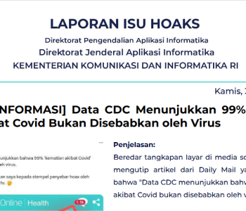 Isu Hoaks 31 Agustus 2023