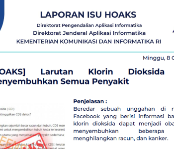 Isu Hoaks 8 Oktober 2023