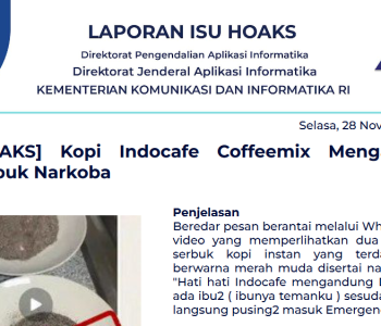 Isu Hoaks 28 November 2023