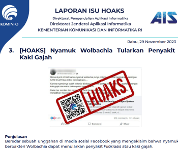 Isu Hoaks 29 November 2023
