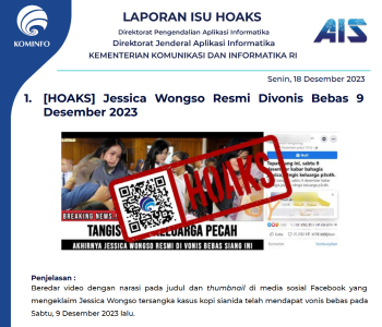 Isu Hoaks 18 Desember 2023