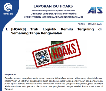 Isu Hoaks 11 Januari 2024