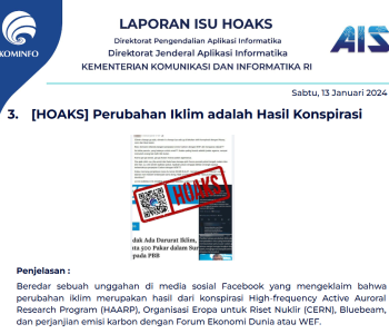 Isu Hoaks 13 Januari 2024