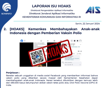 Isu Hoaks 22 Januari 2024