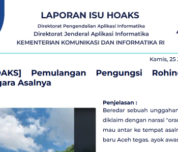 Isu Hoaks 25 Januari 2024