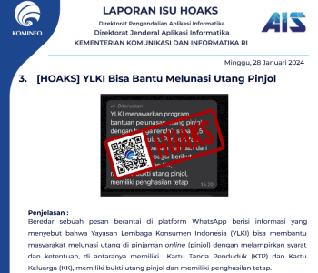 Isu Hoaks 28 Januari 2024