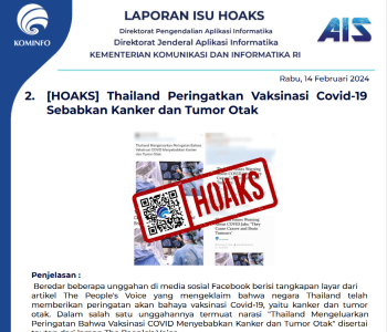 Isu Hoaks 14 Februari 2024