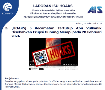 Isu Hoaks 24 Februari 2024