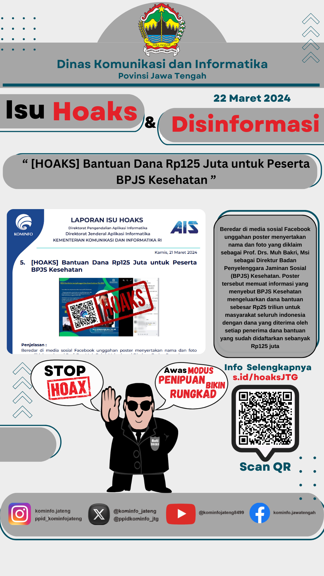 Hoaks 21 Maret 2024 Grafis