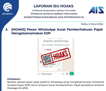 Isu Hoaks 2 Maret 2024