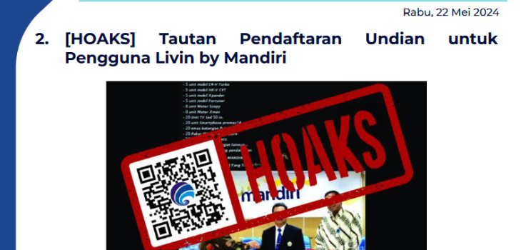 Isu Hoaks 22 Mei 2024