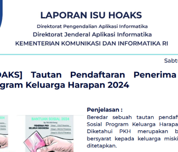 Isu Hoaks 25 Mei 2024