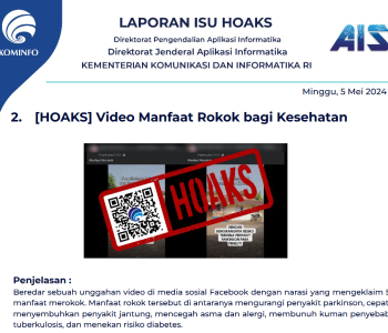 Isu Hoaks 5 Mei 2024