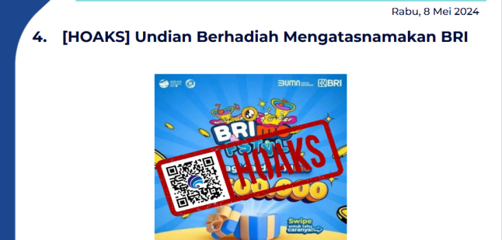 Isu Hoaks 8 Mei 2024