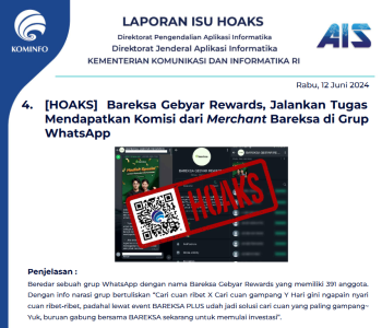 Isu Hoaks 12 Juni 2024