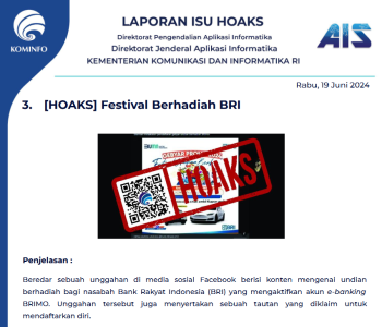 Isu Hoaks 19 Juni 2024