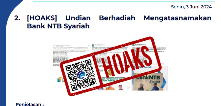 Isu Hoaks 3 Juni 2024
