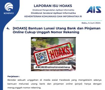 Isu Hoaks 5 Juni 2024