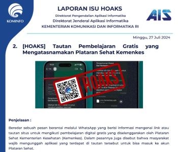 Isu Hoaks 28 Juli 2024