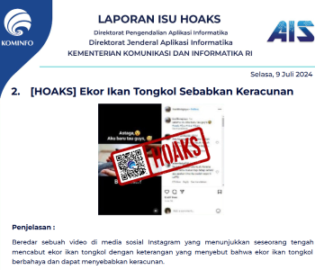 Isu Hoaks 9 Juli 2024