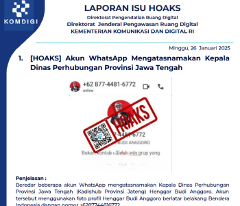 Isu Hoaks 26 Januari 2025