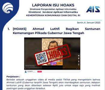 Isu Hoaks 6 Januari 2025