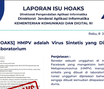 Isu Hoaks 8 Januari 2025
