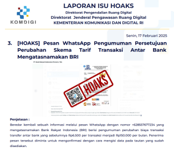 Isu Hoaks 17 februari 2025