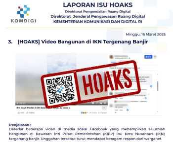 Isu Hoaks 16 Maret 2025