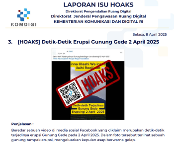 Isu Hoaks 8 April 2025