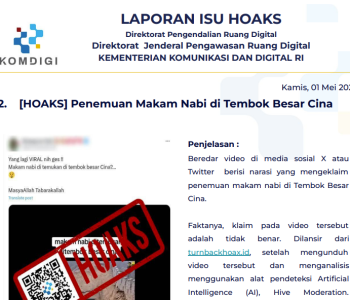 Isu Hoaks 1 Mei 2025