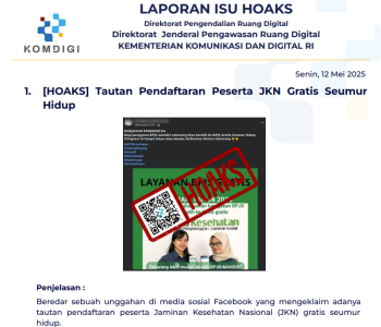 Isu Hoaks 12 Mei 2025