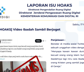 Isu Hoaks 17 Mei 2025