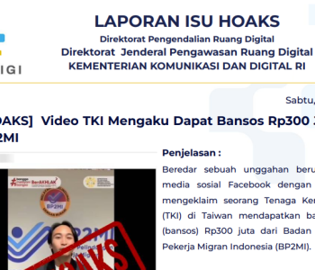 Isu Hoaks 3 Mei 2025