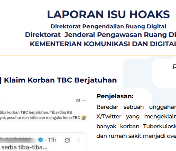Isu Hoaks 11 Juni 2025