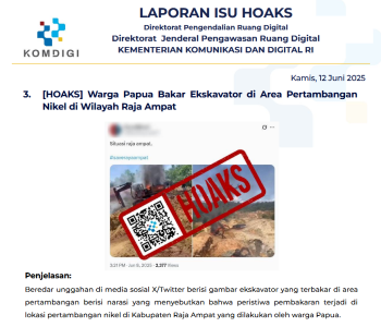 Isu Hoaks 12 Juni 2025