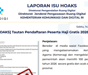Isu Hoaks 14 Juni 2025